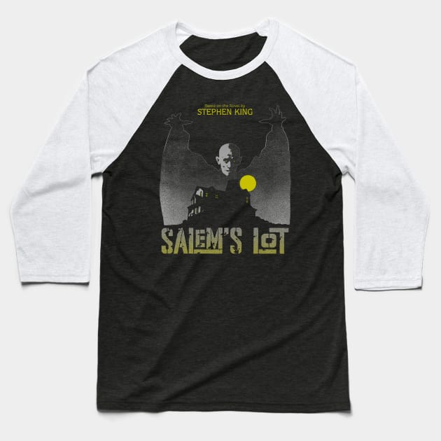 Salem's Lot 1975 Baseball T-Shirt by PUBLIC BURNING